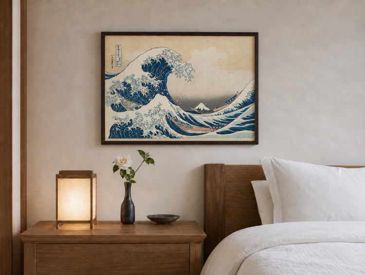 神奈川沖浪裏 ベッドルーム